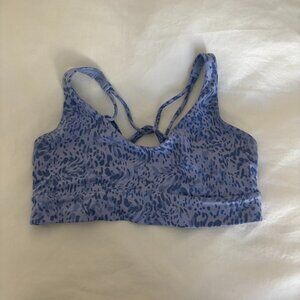 Athleta Solace Printed Sports Bra